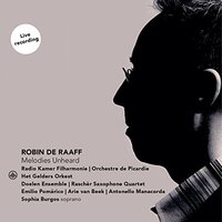 De Raaff Melodies Unheard Symphonies Nos. 1,2,4 -Radio Kamer Filharmonie CD