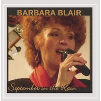 September in the Rain - Barbara Blair CD