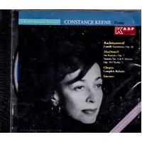 Pianist Constance Keene Plays Music Of Chopin Rachmaninoff Macdowell -Constance CD