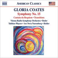 Symphony 15 / Cantara Da Requiem / Transitions -Gloria Coates - Vienna Radio CD