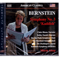 Symphony No. 3 Kaddish Miss -Bernstein, Leonard CD