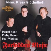 Forbidden Music - KLEIN SCHULHOFF KRASA CD