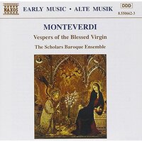 Vespers Of The Blessed Virgin -Monteverdi CD