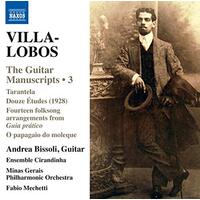 V 3 Works For Guitar -Villalobos, Heitor CD