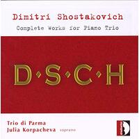 Complete Works Piano Tio -Shostakovich, Dimitri CD