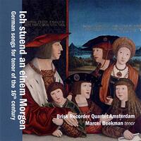 German Songs For Tenor Of The 16Th Century -Marcel Beekman, Brisk CD