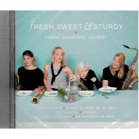 Syrene Saxophone Quartet - Fresh, Sweet & Sturdy MUSIC CD NEW SEALED