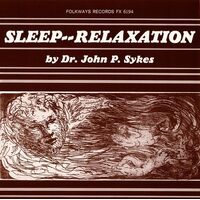 Sleep--Relaxation - John P. Sykes CD