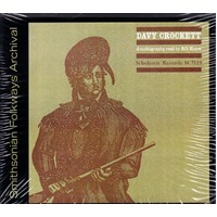 Davy Crockett Autobiography Read By Bill Hayes -Bill Hayes CD