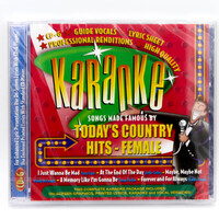 Karoake - Todays Country Hit (Female) CD