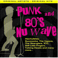 Punk and 80's Nu Wave 12 original hits/artists CD