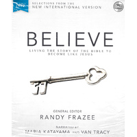 Niv, Believe, Living the Story of the Bible to Become Like Jesus - Katayama, Maria,Tracy, Van CD