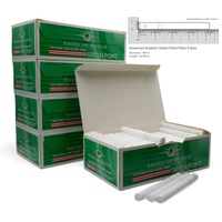 500 x American Aviator King Size Filter Tubes Green Point with Menthol-Capsule 5 Boxes 