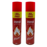 2 x Enuff Premium Lighter FLUID Butane Jet Torch Genuine Gas Refill 300ml Universal