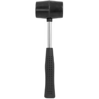 Rubber Mallet Hammer 800g Double Rubber Face Anti-Skid Handle Tool - 30 x 10cm