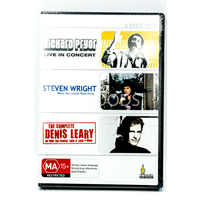 Richard Pryor - Steven Wright - The Complete Denis Leary - 3 Disc Set Region ALL