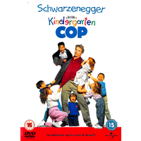 Kindergarten Cop -Rare DVD Aus Stock Comedy New Region 2,4