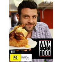 MAN FINDS FOOD - SEASON 1 -Educational DVD Series Rare Aus Stock New Region 4