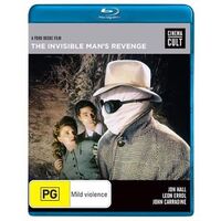 The Invisible Man's Revenge - Rare Blu-Ray Aus Stock New Region B