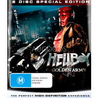 Hellboy The Golden Army - Rare Blu-Ray Aus Stock New Region B