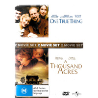 One True Thing / A Thousand Acres - Rare DVD Aus Stock New Region 2,4