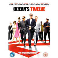 Ocean's Twelve - Rare DVD Aus Stock New Region 2