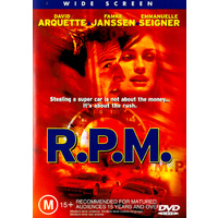 R.P.M - Rare DVD Aus Stock New Region 4