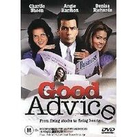 Good Advice: Region 4 Charlie Sheen -Rare DVD Aus Stock Comedy New