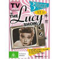 THE LUCY SHOW VOL. 10 - 3 CLASSIC EPISODES - DVD Series Rare Aus Stock New