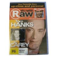 HOLLYWOOD RAW JIM CAREY TOM HANKS Exclusive Interviews -DVD Series Comedy New