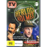 The Adventures of Sherlock Holmes Volume 2 - DVD Series Rare Aus Stock New