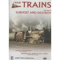 War Trains Volume 2 Subvert and Destroy Rated E - DVD Series New Region 4