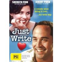 Just Write Jeremy Piven- Sherilyn Fenn - Rare DVD Aus Stock New Region 4