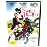 Sweet Liberty Michael Caine 1986 -Rare DVD Aus Stock Comedy New Region 4