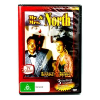 mr & mrs north 3 episodes and - Rare DVD Aus Stock New Region 4