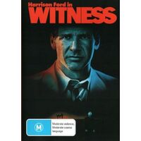 WITNESS Harrison FORD Kelly McGILLIS Lukas HAAS Crime Film Region 4 DVD