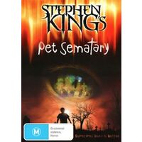 Stephen King's Pet Sematary - Rare DVD Aus Stock New Region 4