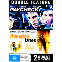 Paycheck / Changing Lanes - Rare DVD Aus Stock New Region 4