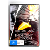 Indecent Proposal - Rare DVD Aus Stock New Region 4