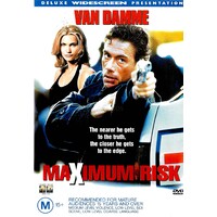 MAXIMUM RISK - Rare DVD Aus Stock New Region 4