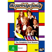 The Partridge Family : Season 1 - David Cassidy -DVD Series Comedy New