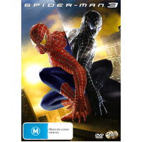 Spider-Man 3 -Rare DVD Aus Stock -Family New Region 4