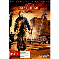 Rescue Me : Season 3 - DVD Series Rare Aus Stock New