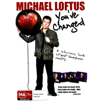 Michael Loftus You've Changed -DVD Comedy Series Rare Aus Stock New Region ALL