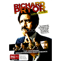 Richard Pryor Live & Smokin' -DVD Comedy Series Rare Aus Stock New Region ALL