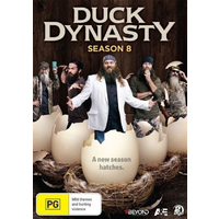 DUCK DYNASTY - SEASON 8 -Educational DVD Series Rare Aus Stock New Region 4