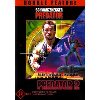 Predator 2 (Double Feature) - Rare DVD Aus Stock New Region 4