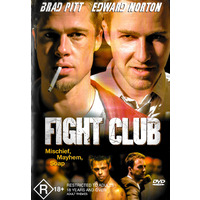 FIGHT CLUB- Brad Pitt Edward Norton - Rare DVD Aus Stock New Region 4