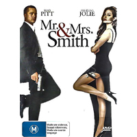 MR. & MRS. SMITH - Rare DVD Aus Stock New