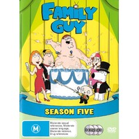 Family Guy Season Five -DVD Comedy Series Rare Aus Stock New Region 4